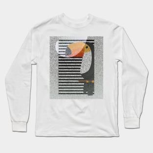 expressionism bird Long Sleeve T-Shirt